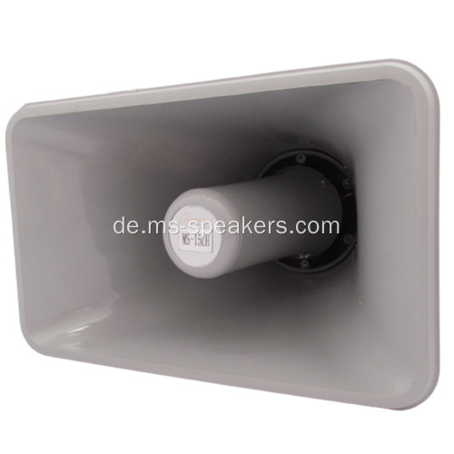 Wasserdichte ABS -Horn -Lautsprecher für den Gebrauch im Innenbereich im Freien